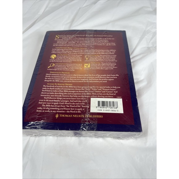 The Word in Life Study Bible, NKJV: Discover the Truths of God's Word for You - Picture 4 of 6